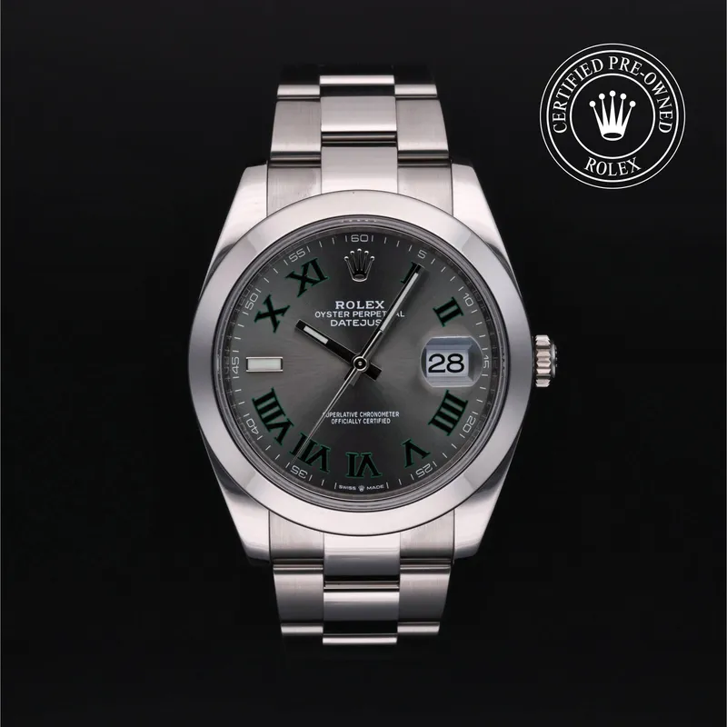 Rolex Certified Pre-Owned, Datejust, 2021, 41 mm, Acier Oystersteel