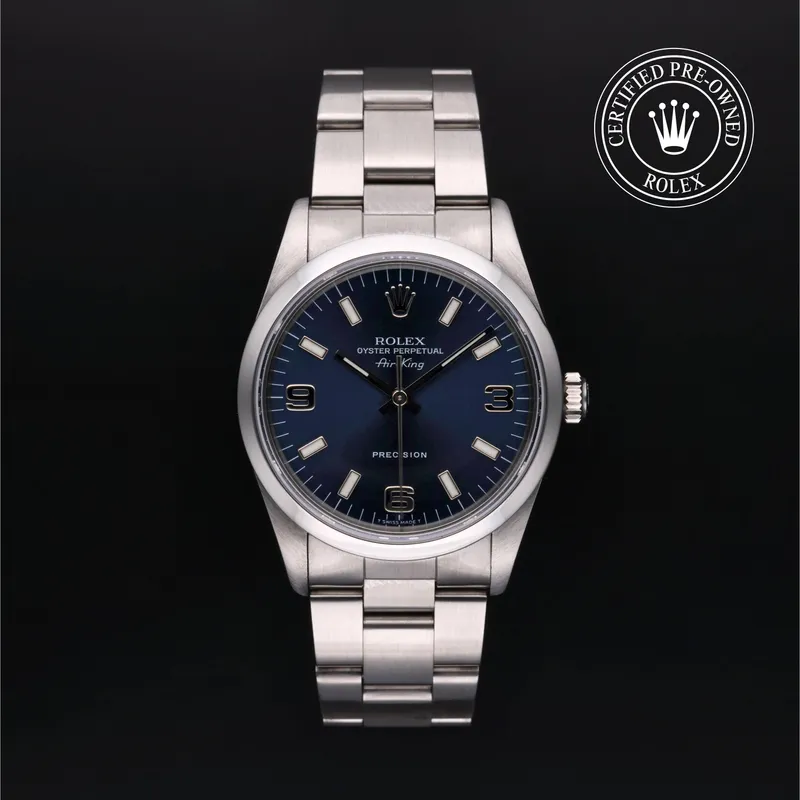 Rolex Certified Pre-Owned, Oyster Perpetual, 1998, 34 mm, Acier Oystersteel