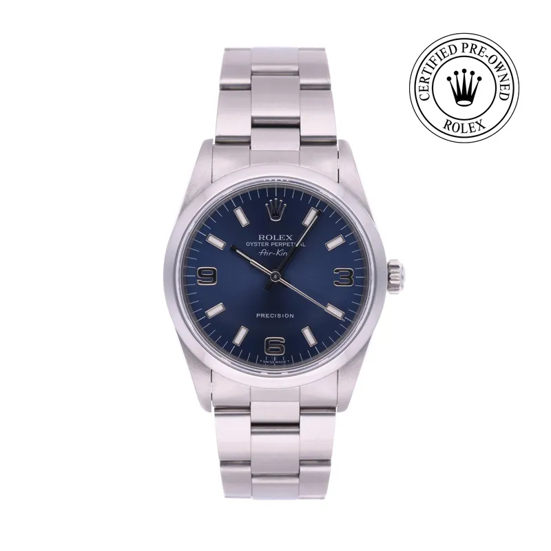 Rolex Certified Pre-Owned, Oyster Perpetual, 1998, 34 mm, Acier Oystersteel