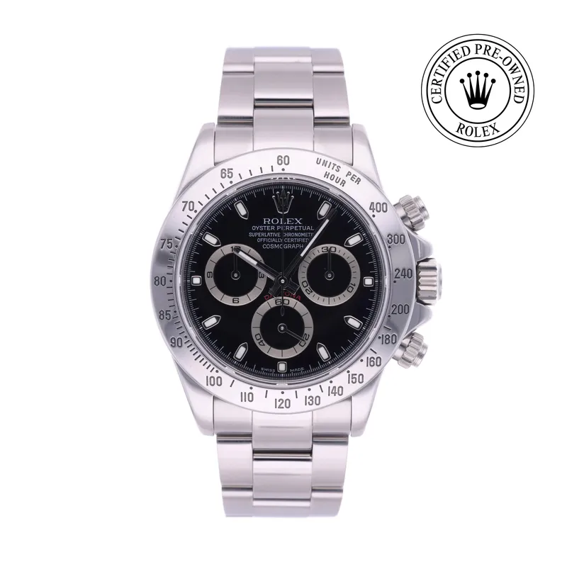 Rolex Certified Pre-Owned, Cosmograph Daytona, 2003, 40 mm, Acier Oystersteel