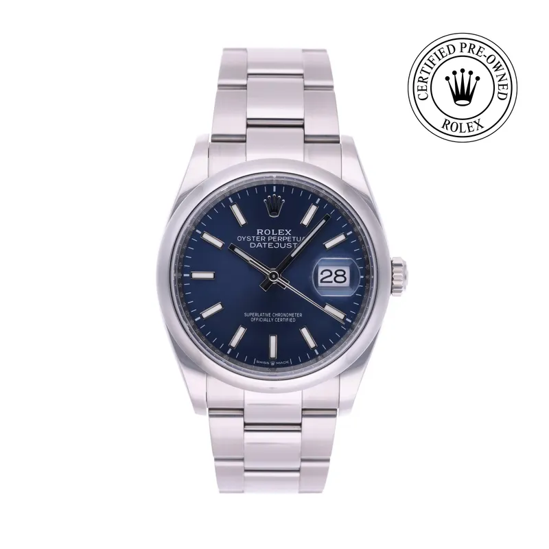 Rolex Certified Pre-Owned, Datejust, 2022, 36 mm, Oystersteel