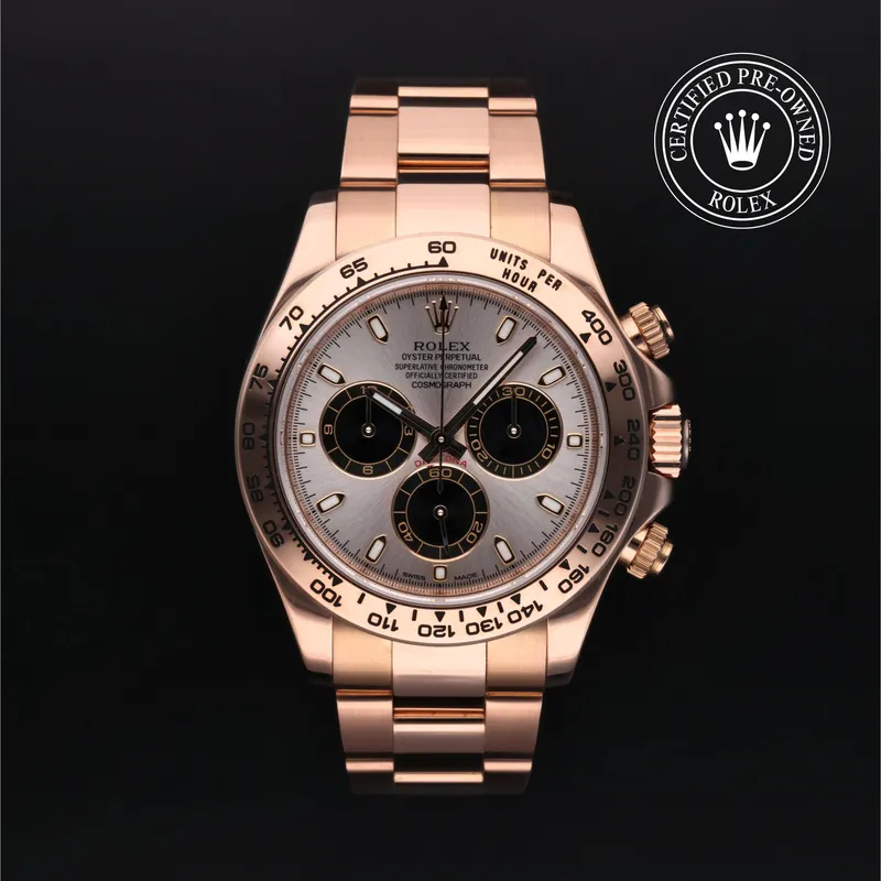 Rolex Certified Pre-Owned, Cosmograph Daytona, 2012, 40 mm, Rose Gold and 18 Carat Red Gold