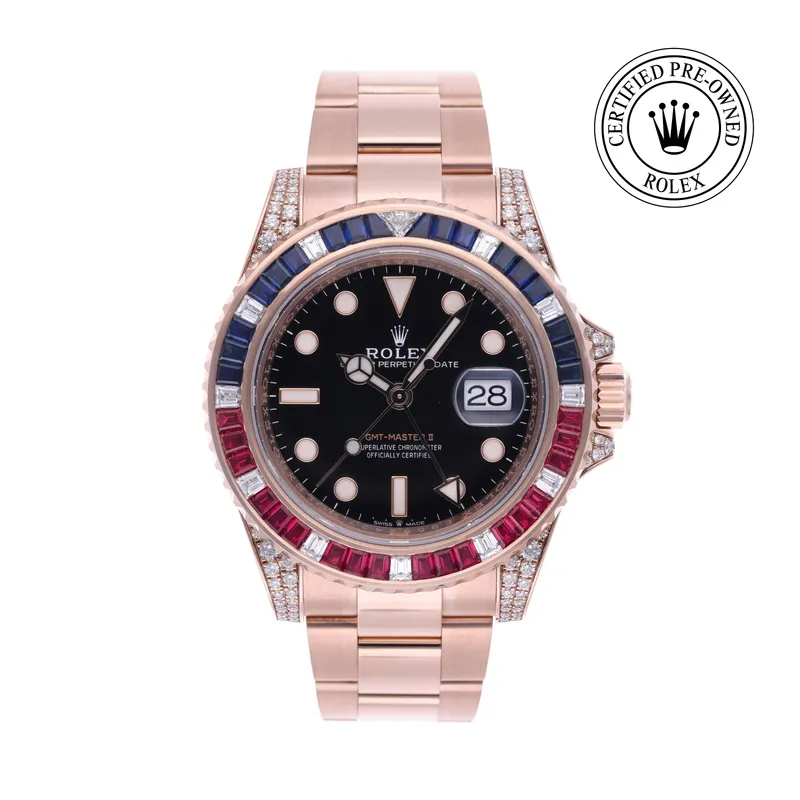 Rolex Certified Pre-Owned, Oyster Perpetual, 2019, 40 mm, Or Rose et Or 18 Carat Rouge