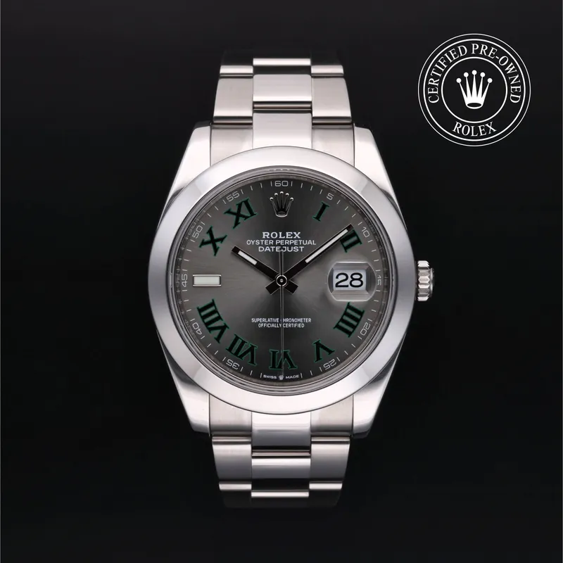 Rolex Certified Pre-Owned, Datejust, 2020, 41 mm, Acier Oystersteel