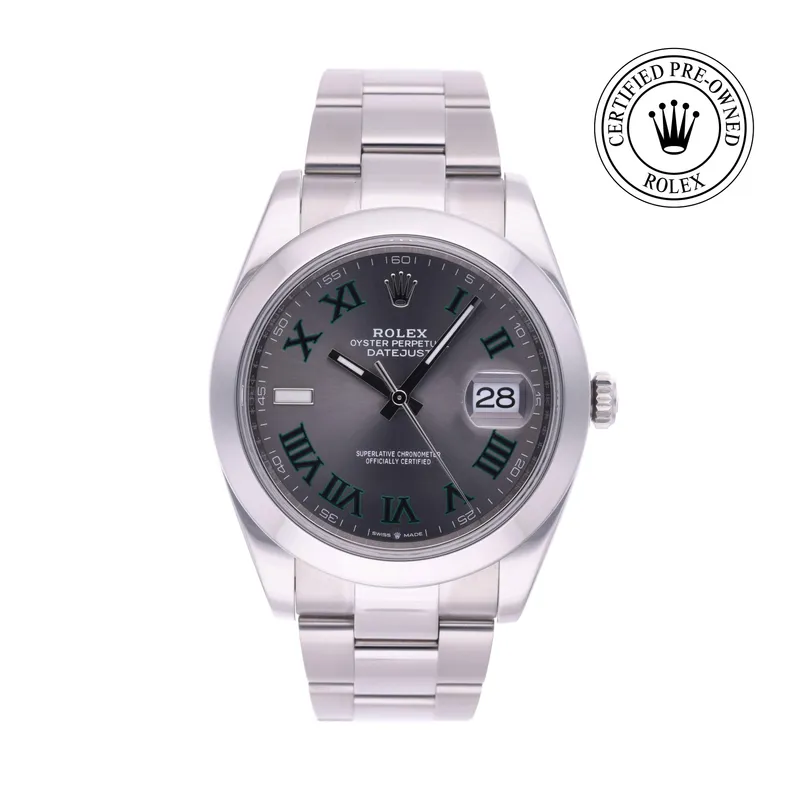 Rolex Certified Pre-Owned, Datejust, 2020, 41 mm, Acier Oystersteel