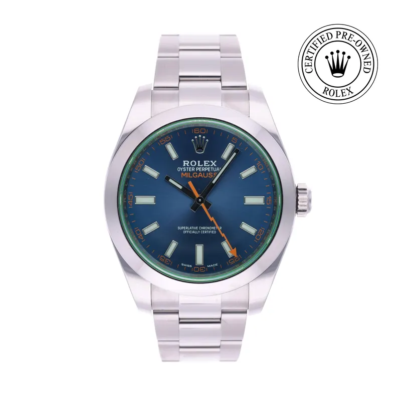 Rolex Certified Pre-Owned, Milgauss, 2019, 40 mm, Acier Oystersteel
