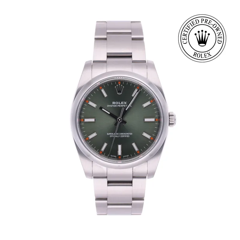 Rolex Certified Pre-Owned, Oyster Perpetual, 2014, 34 mm, Oystersteel