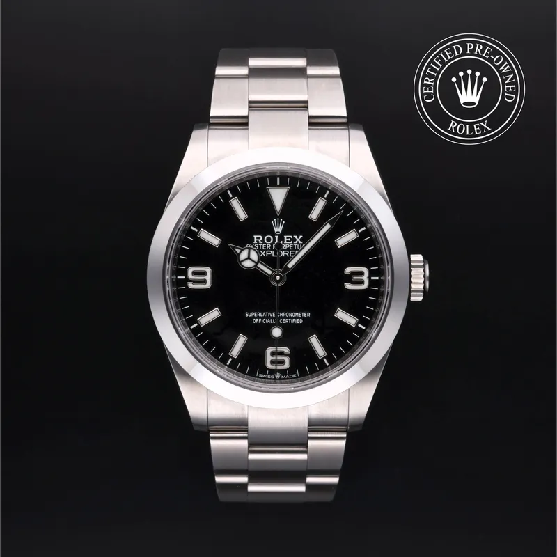 Rolex Certified Pre-Owned, Explorer, 2023, 40 mm, Acier Oystersteel