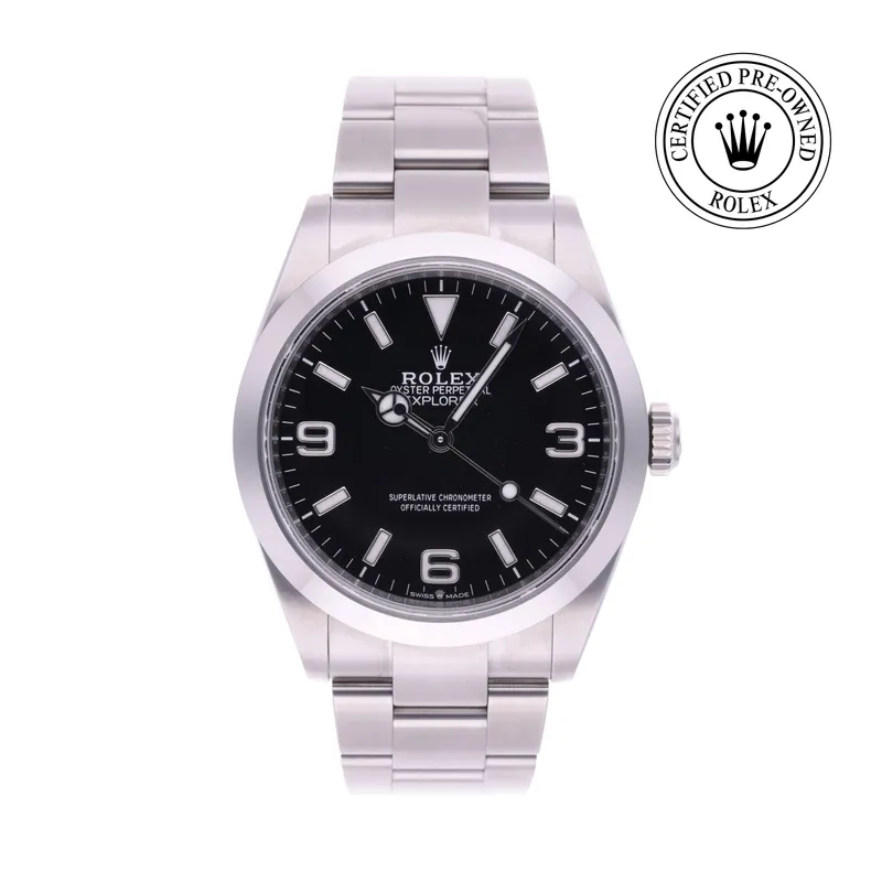 Rolex Certified Pre-Owned, Explorer, 2023, 40 mm, Acier Oystersteel