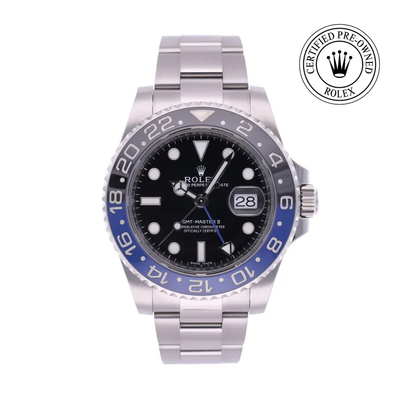 Rolex Certified Pre-Owned, GMT‑Master II, 2013, 40 mm, Acier Oystersteel