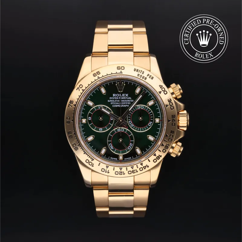 Rolex Certified Pre-Owned, Cosmograph Daytona, 40 mm, Or Jaune et Or 18 Carat Jaune