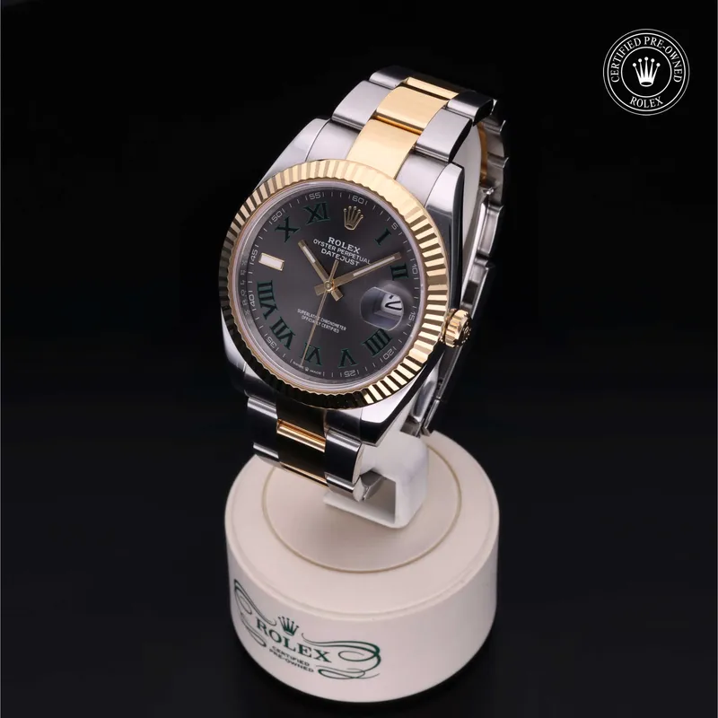 Vue 360 degrés de la Rolex Datejust - 126333