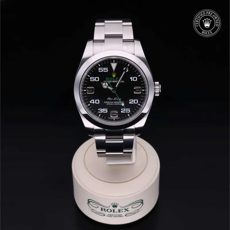 Vue 360 degrés de la Rolex Air-King - 116900