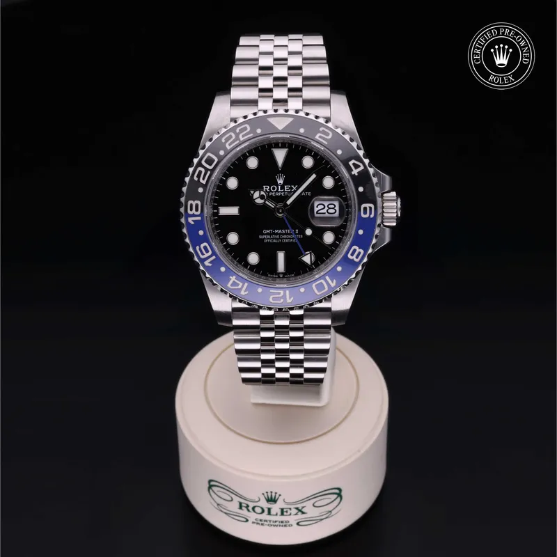 Vue 360 degrés de la Rolex GMT-Master II - 126710BLNR