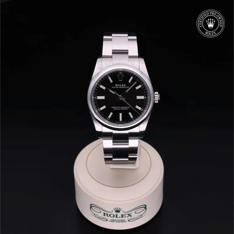 Vue 360 degrés de la Rolex Oyster Perpetual 34 - 124200