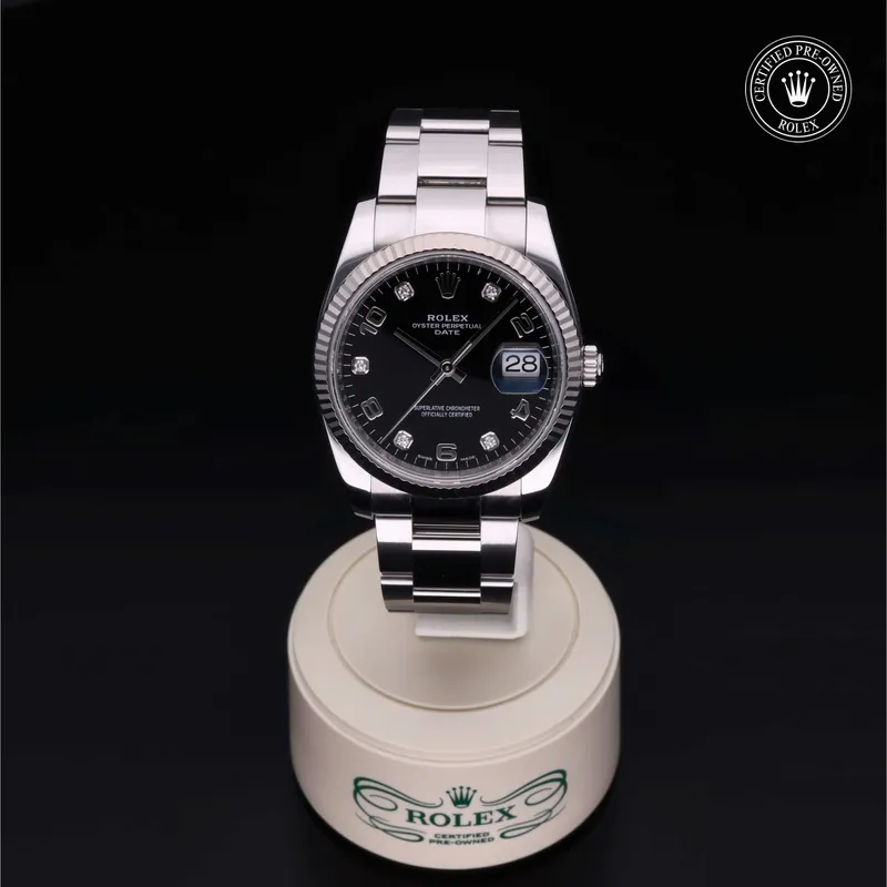 360 degree view of the Rolex Date - 115234