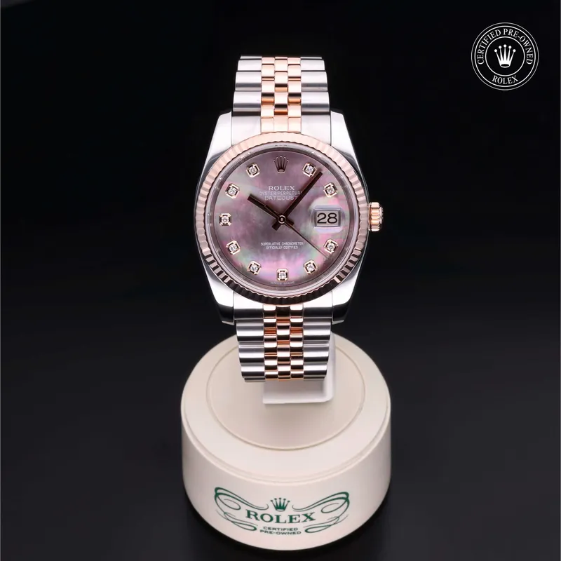 Vue 360 degrés de la Rolex Datejust - 116231