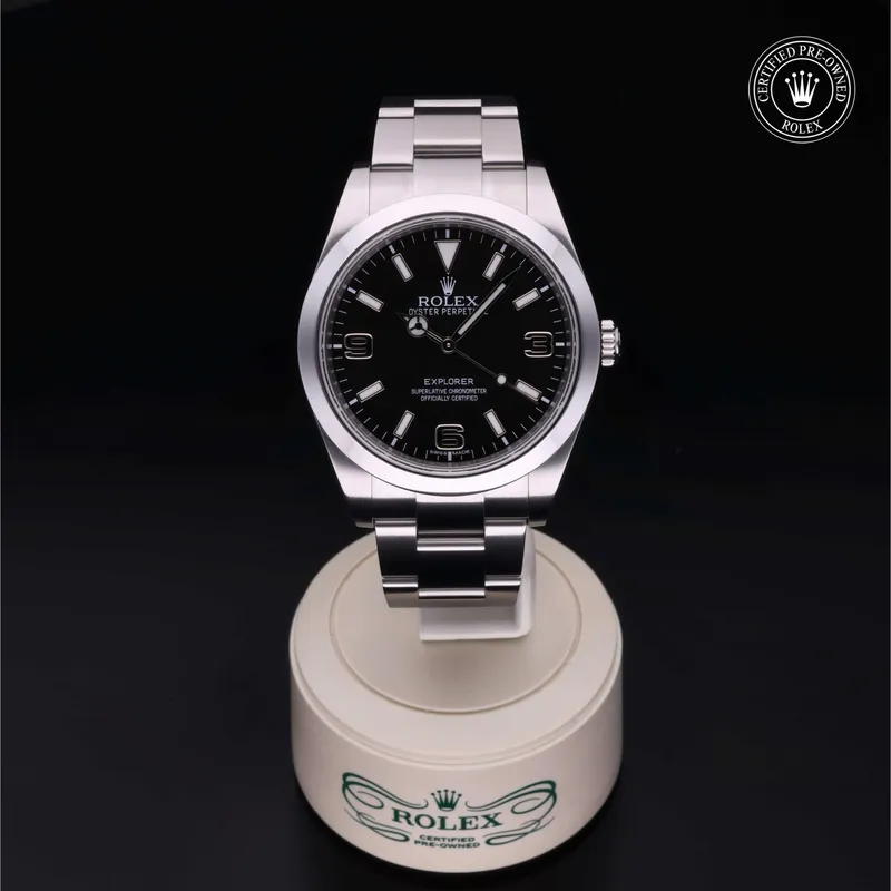 Vue 360 degrés de la Rolex Explorer - 214270