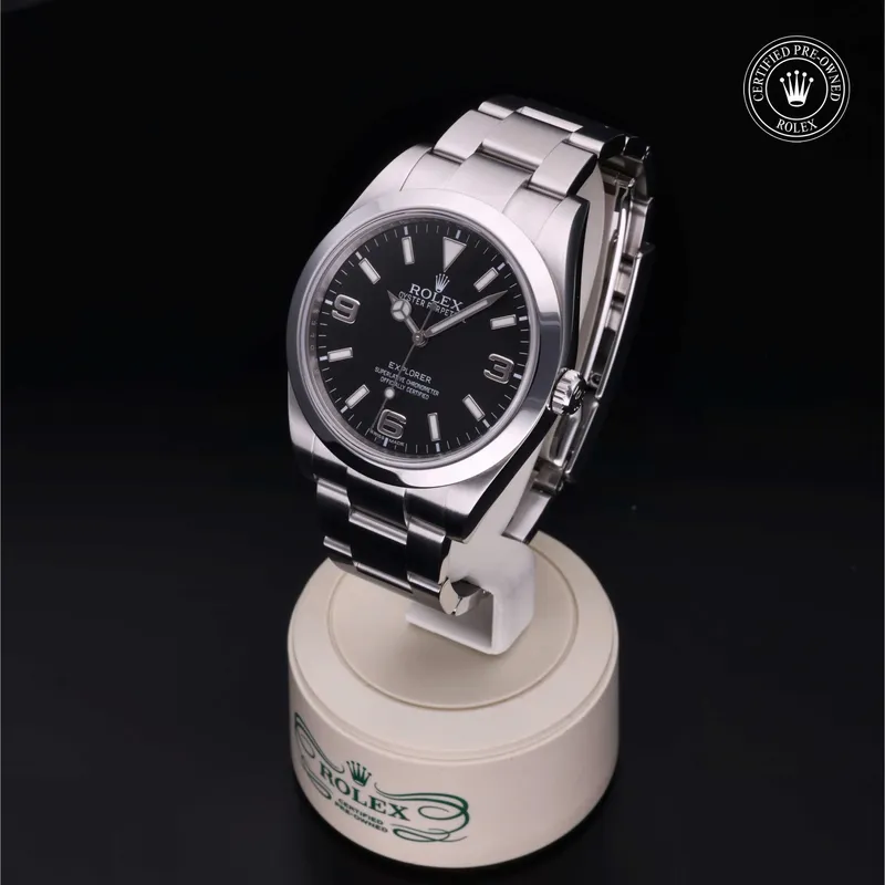Vue 360 degrés de la Rolex Explorer - 214270
