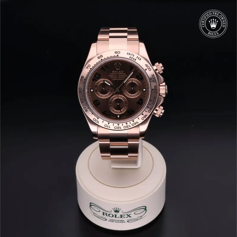 Vue 360 degrés de la Rolex Cosmograph Daytona - 116505