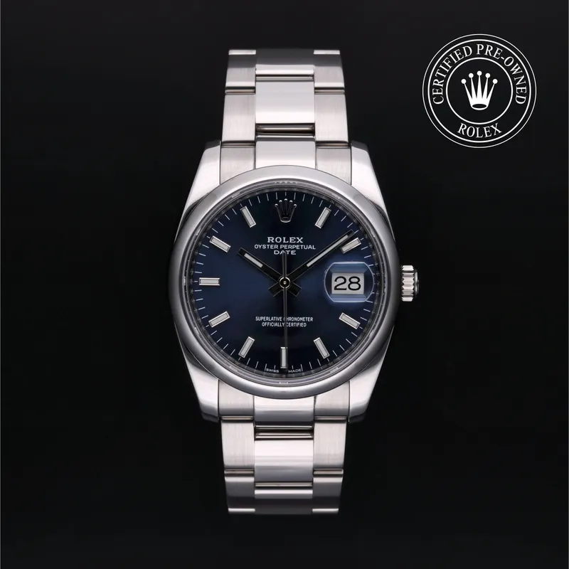 Rolex Certified Pre-Owned, Date, 2007, 34 mm, Acier Oystersteel