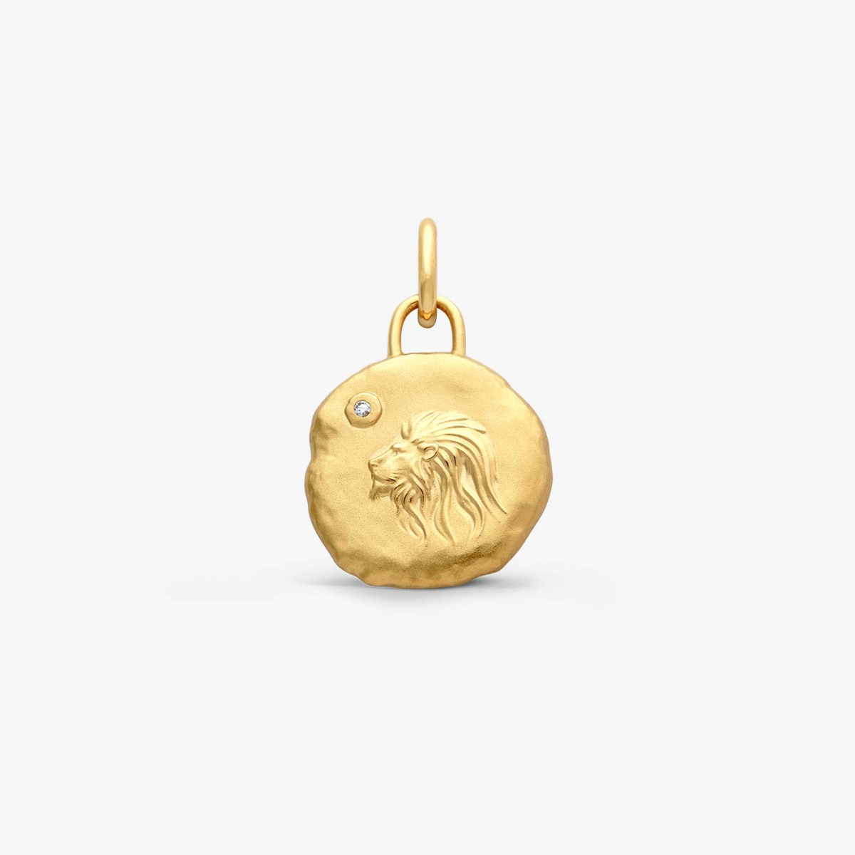 Médaille Arthus Bertrand Astro Lion Or Jaune & Diamant