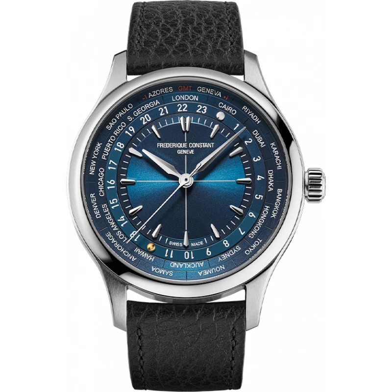Montre Frederique Constant Manufacture Classic Worldtimer - FREDERIQUE CONSTANT