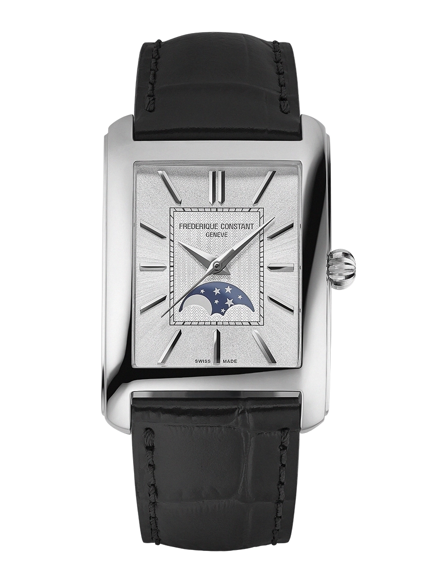 Montre Frederique Constant Classics Carrée Moonphase Automatic - FREDERIQUE CONSTANT