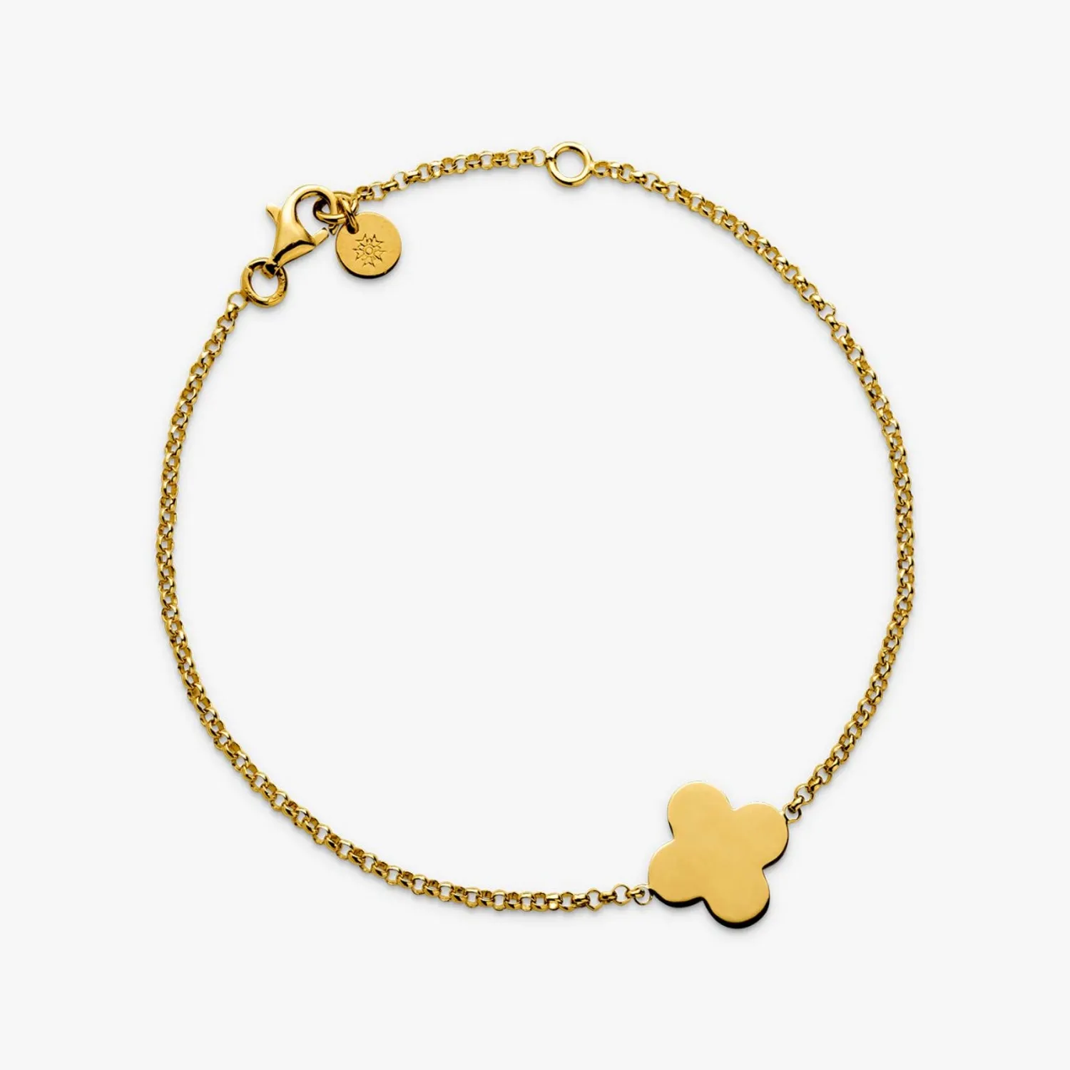 Bracelet Identité TREFLE PM Chaîne Jaseron - ARTHUS BERTRAND