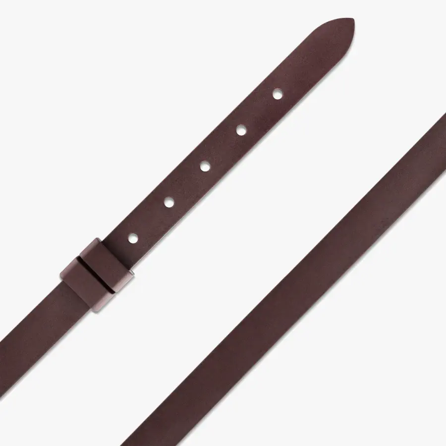 Bracelet caoutchouc MY MOVE Marron, Taille S-M (14,5 - 16,5 cm) - MESSIKA
